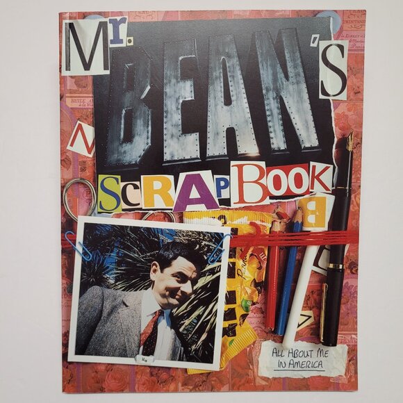 1997 Mr. Bean's Scrapbook: All About Me in America Book - Paperback - Picture 2 of 8